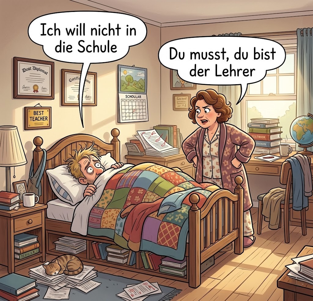 Ich will nicht in die Schule…
