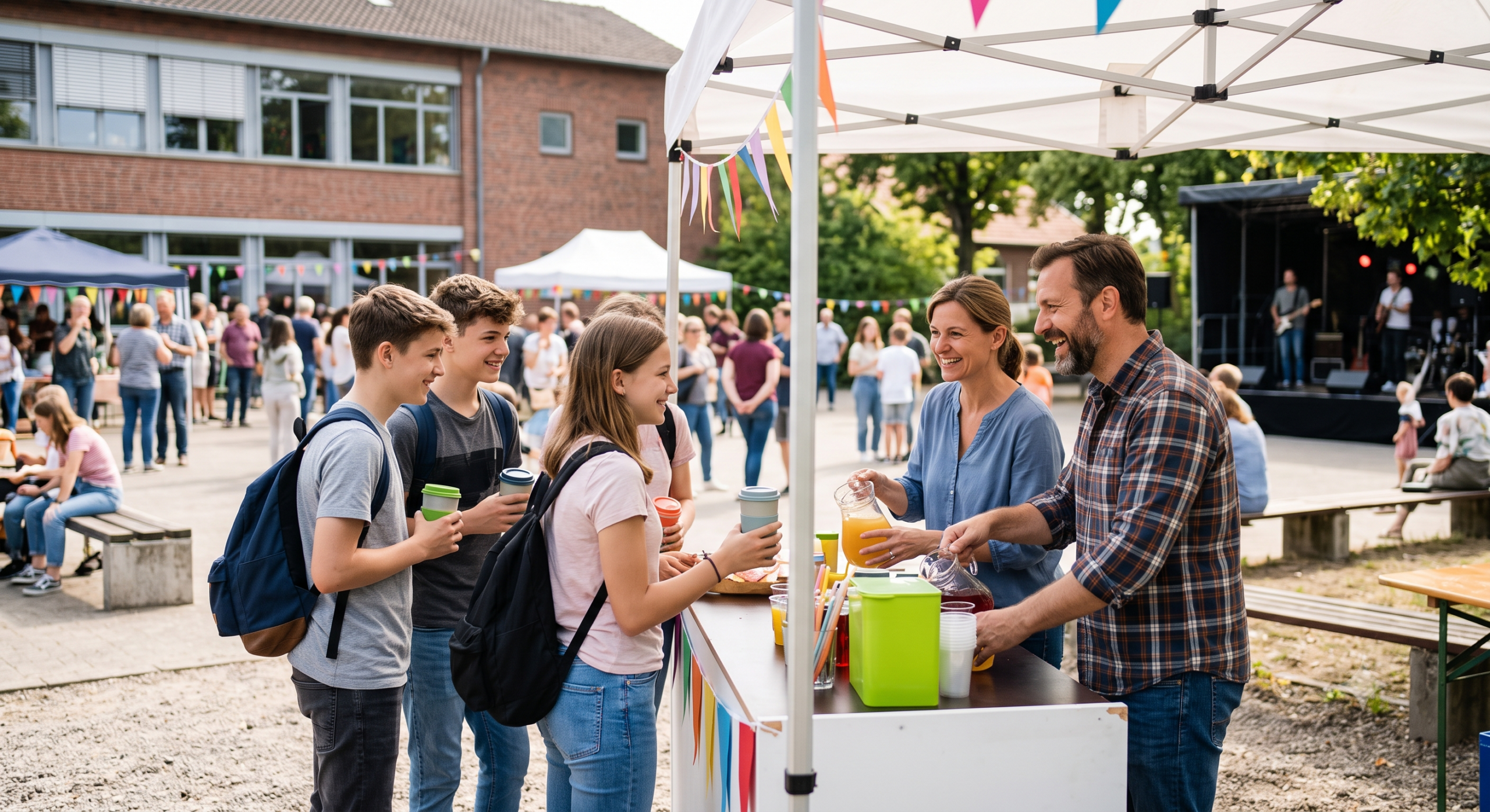 Wer ist bei einer Schulveranstaltung versichert?